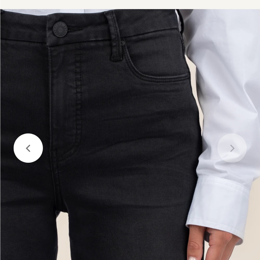 Kut From the Kloth Meg High Rise Wide Leg Jeans - Picture 4 of 8